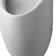 Duravit Urinal Fizz, Zulauf von hinten absaugend, ohne Deckel, weiss