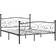 vidaXL Bed Frame with Slatted Base 105cm Sängram 180x200cm