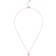 Ted Baker Hannela Heart Pendant Necklace - Rose Gold/Transparent