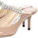 Jimmy Choo Bing Pumps Met Verfraaid Bandje - Beige