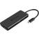 Transcend TS-HUB5C USB 2.0-hub Met ingebouwde SD-kaartlezer, Met USB-C stekker, Met snellaadpoort Zwart