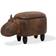 Beliani Hippo Foot Stool 35cm