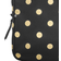 Karen Toiletry Bag Set - Black with Cream Dots