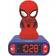 Lexibook Spider Man Nightlight Alarm Clock Lucina notturna