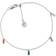 Sif Jakobs Princess Anklet - Silver/Multicolour