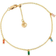 Sif Jakobs Princess Anklet - Gold/Multicolour