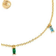 Sif Jakobs Princess Anklet - Gold/Multicolour