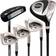 Masters Golf Pro Mano Destra Graphite Junior Set