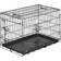 tectake Dog Cage with Two Door 47x51cm