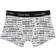 Calvin Klein Boy's Logomania Trunks 2-pack - White PR/White (B70B792003-101)