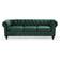 Beliani Chesterfield Sofa 202cm 3 Seater