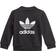 Adidas Infant Crew Sweatshirt Set - Black/White (ED7679)