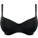 Fantasie Reggiseno donna a maglietta sagomata con ferretto Smoothing - Noir