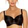 Fantasie Reggiseno donna a maglietta sagomata con ferretto Smoothing - Noir