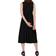 Whistles Tiered Jersey Dress - Black