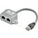 MicroConnect RJ45-2xRJ45 FTP Cat5e M-F 0.2m