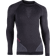 UYN Maglia Intima Manica Lunga Giro Collo Fusyon Nero/Beige/Bodeaux