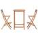 vidaXL 44671 Bargrupp, 1 Bord inkl. 2 Stolar