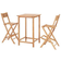 vidaXL 44671 Bargrupp, 1 Bord inkl. 2 Stolar