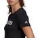 Adidas Essentials Slim Logo T-Shirt - Black/White Female