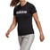 Adidas Essentials Slim Logo T-Shirt - Black/White Female