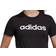 Adidas Essentials Slim Logo T-Shirt - Black/White Female