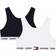 Tommy Hilfiger Organic Cotton Repeat Logo Bralettes 2-pack - White/Desert Sky (UG0UG003450U9)