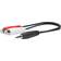 VivoLink 2RCA-3.5mm M-F 0.2m