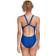 adidas Women's SH3.RO Mid 3-Stripes Swimsuit - Royal Blue/White