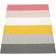 Pappelina Molly Pink, Multifarve, Hvid 70x300cm