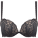 Wonderbra Glamour Full Effect Push Up Bra - Black/Anthracite