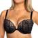 Wonderbra Glamour Full Effect Push Up Bra - Black/Anthracite