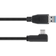 MicroConnect 90°Angled USB A - USB C 3.1 (Gen.1) 1m