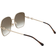 Gucci GG0879S 002 Shiny Endura Gold & Brown Gradient