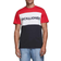 Jack & Jones Color Blocked Logo Ornited T-shirt - Red/Tango Red