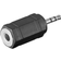 MicroConnect 3.5mm-2.5mm M-F Adapter