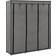 vidaXL Compartments and Rods Wardrobe 59.1x68.9"