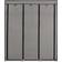 vidaXL Compartments and Rods Wardrobe 150x175cm