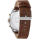 Tommy Hilfiger Hommes Multi-Cadrans Bracelet Cuir Marron 1710450