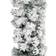 vidaXL Garlands Christmas with Flocked Snow Green