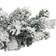 vidaXL Garlands Christmas with Flocked Snow Green