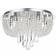 Dar Lighting Saigon Ceiling Flush Light 40cm