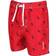 Regatta Kid's Skander II Swim Shorts - True Red Palm Print