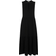 Whistles Tiered Jersey Dress - Black