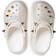 Crocs Classic Bae Clogs - White Glitter Stud