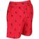 Regatta Kid's Skander II Swim Shorts - True Red Palm Print