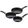 San Ignacio Black Forged Aluminum Juego de utensilios de cocina 3 Piezas