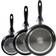 San Ignacio Black Forged Aluminum Juego de utensilios de cocina 3 Piezas