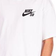 Nike Sb Logo T-shirt - White/Black
