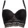 Pour Moi Rebel Strapless Longline Bra - Black